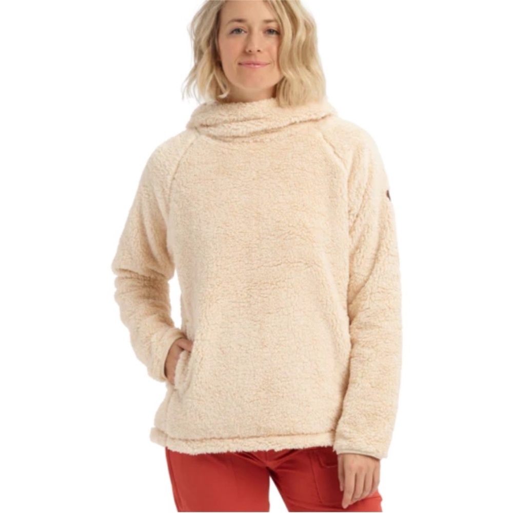 Burton Lynx Pullover Fleece Crème Brûlée Size XS